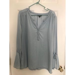 Long sleeve “Denim” blouse/tunic